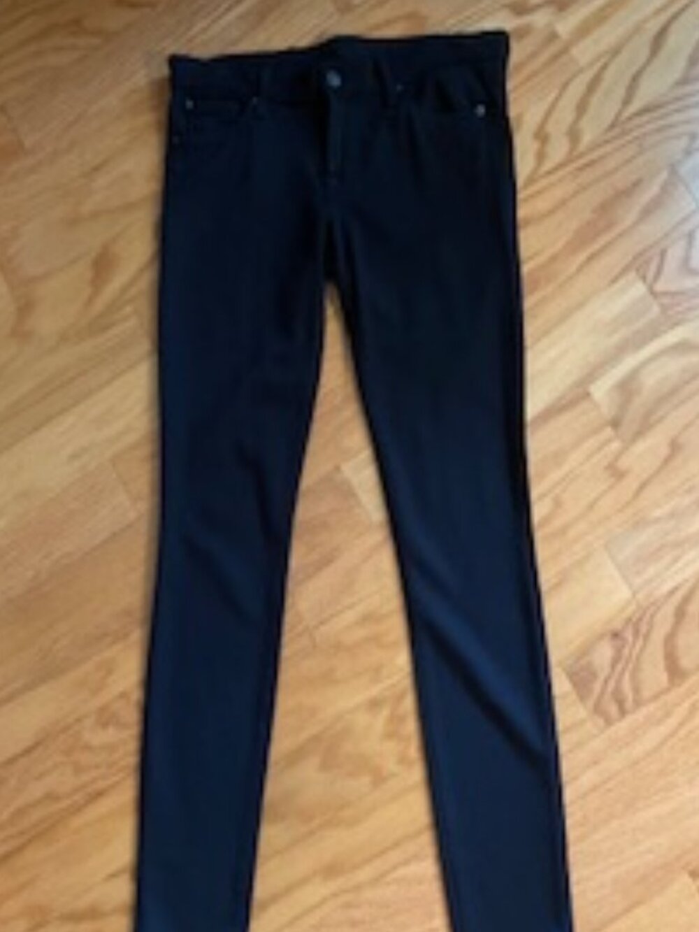 7 For All Mankind Black Jeggings - size 30